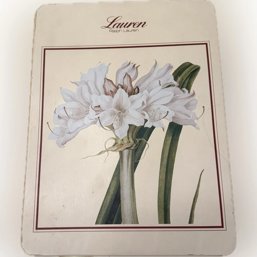 Vintage Lauren Ralph Lauren Metal Tin